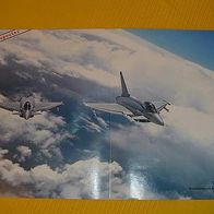 Bw Poster Eurofighter im Formationsflug