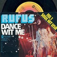 RUFUS feat. CHAKA KHAN 7” Single DANCE WITH ME von 1975