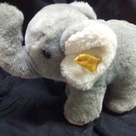 Steiff - Elefant Cosy Jumbo Stofftier Sammler Knopf im Ohr Süß