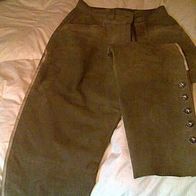 Trachtenlederhose in Grün