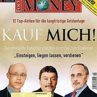 Focus Money 45/2007: 12 Top-Aktien für langfristige GA