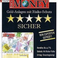 Focus Money 42/2008: Geldanlagen mit Risikoschutz