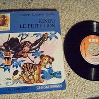 Kinou le petit lion - orig.7" Livre-disque Coll. Peluche - mint !