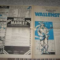 Tour-Zeitung der Rockgruppe Wallenstein v.1976 - top !