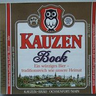 Brauerei Kauzen, Bock, Ochsenfurt, Bayern