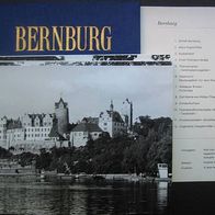 Bernburg/ Saale- Mappe mit 12 Photographien- DDR