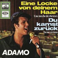 7"ADAMO · Eine Locke von deinem Haar (RAR 1965)