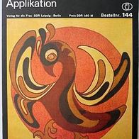 0144 Applikation Wandschmuck, Verlag für die Frau, DDR