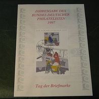 Jahresgabe 1997 Bund deutscher Philatelisten