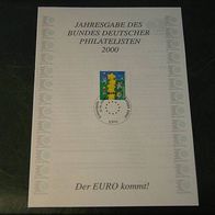 Jahresgabe 2000 Bund deutscher Philatelisten