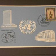 UNO Genf, Ausstellungskarte
