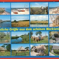 Herzliche Grüße aus dem schönen Mecklenburg Ak gel.2000 (260)