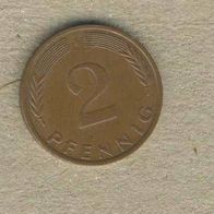 2 Pfennig 1973. F.
