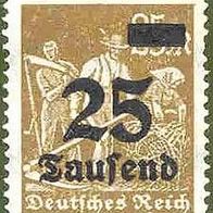 201 Deutsches Reich, Wert 25 M