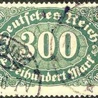 213 Deutsches Reich, Wert 300 Mark