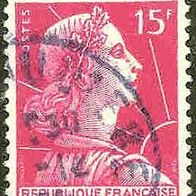 033 Frankreich - Postes Republique Francaise - Wert 15 F