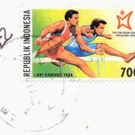 001 Indonesien - Republik Indonesia, Wert 700 - 24th Asian Games Hiroshima