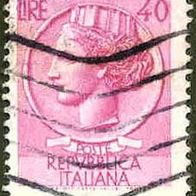 036 Italien - Poste Repubblica Italiana, Wert 40 Lire