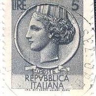 048 Italien - Poste Repubblica Italiana, Wert 5 Lire