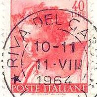022 Italien - Poste Italiane, Wert 40 Lire