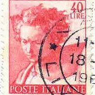 044 Italien - Poste Italiane, Wert 40 Lire