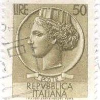 047 Italien - Poste Repubblica Italiana - Wert 50 Lire