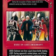 Star Wars CCG - Take Them Away - Theed Palace (THP)