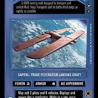 Star Wars CCG - Trade Federation Landing Craft - Theed Palace (THP)