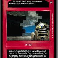 Star Wars CCG The Shield Doors Must Be Closed Hoth BB (BBHO)