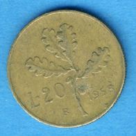 Italien 20 Lire 1958