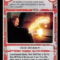 Star Wars CCG - Inconsequential Barriers - Coruscant (COR)