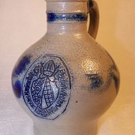 Westerwald / Marienstatt Keramik Henkelvase / Henkelflasche *