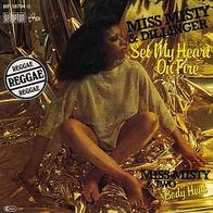 7"MISS MISTY&DILLINGER · Set My Heart On Fire (RAR 1980)