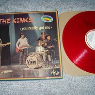 The Kinks - You really got me - rare French col. red Lp !