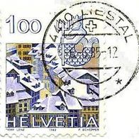 066 Schweiz - Helvetia - Wert 100