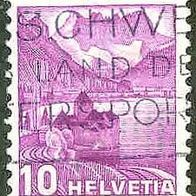 118 Schweiz - Helvetia - Wert 10