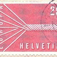 154 Schweiz - Helvetia - Wert 25 - Europa
