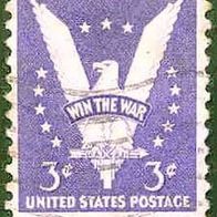 010 USA - United States Postage - Wert 3 c - Win the War