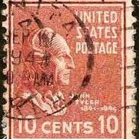 022 USA - United States Postage - Wert 10 Cents - John Tyler