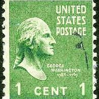 026 USA - United States Postage - Wert 1 Cent - George Washington