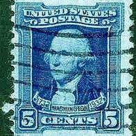 028 USA - United States Postage - Wert 5 Cents - Washington