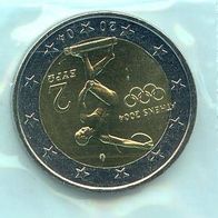2 Euro Sondermünze Griechenland 2004 unzirkuliert