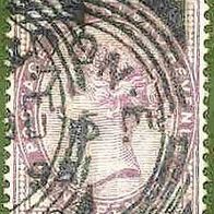 012 unbekannte Briefmarke - Wert One Penny