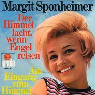 7"SPONHEIMER, Margit · Der Himmel lacht, wenn Engel reisen (RAR 1966)