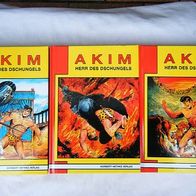 Akim-Hethke-Bücher 1-9 komplett-Topzust.