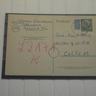 Bund, Postkarte lt. Bild