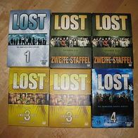 Lost Staffel 1 - 4 Sehr guter bis neuwertiger Zustand