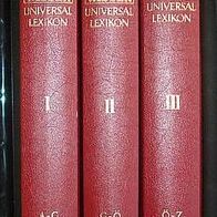 Wissen Universal Lexikon 3 Bände - Lingen Verlag Köln