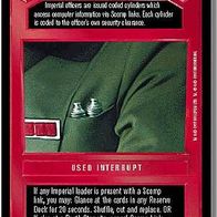 Star Wars CCG - Imperial Code Cylinder - Premiere BB (C2) (BB95)