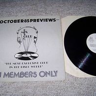 October ´85 previews - Disco-Club-Mix PromoLp (M. Almond, Pet Shop Boys) - RAR !